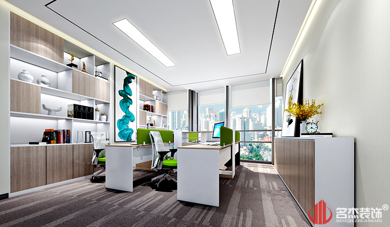 财政区办公室成效图