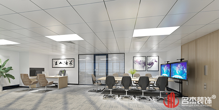 高科技公司董事长室装建