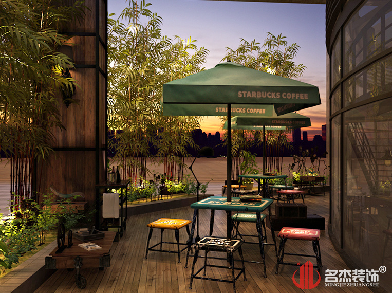 复古工业风餐厅装建