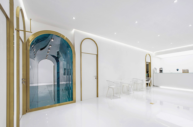 特色美容会所隧路装建设计