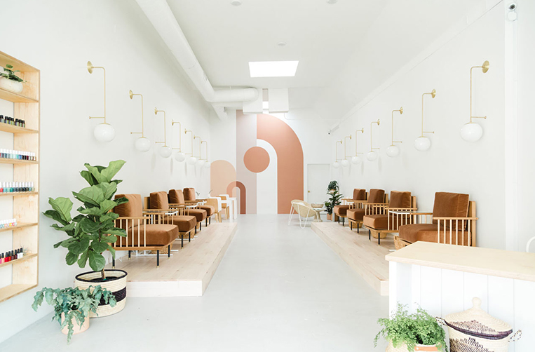 美甲店装建设计