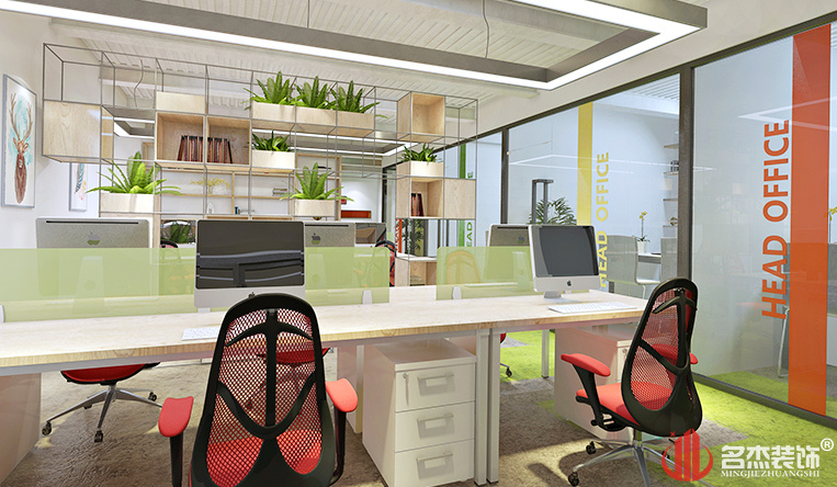 萝岗区办公室装建