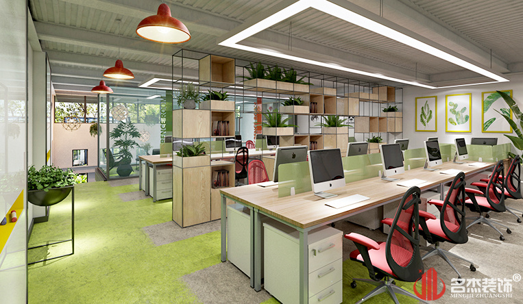 萝岗区办公室装建