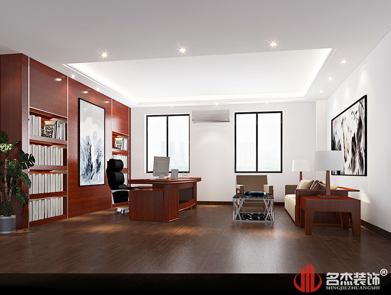 昭通百孚润董事长室装建
