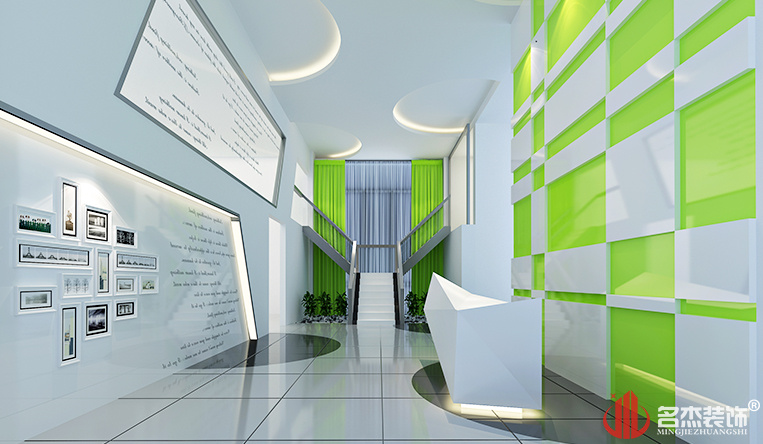 教育培训中心大堂装建设计