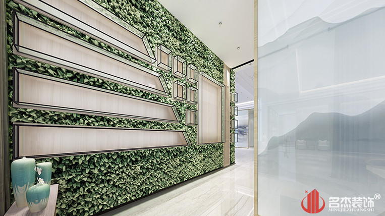 绿植墙装建成效图角度二