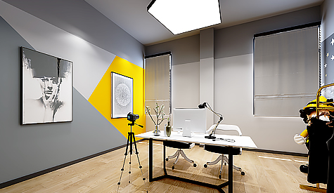 昭通新秀文化传媒办公室装建设计