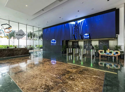 Cubo创企孵化器巴西圣保罗结合办公室装建设计