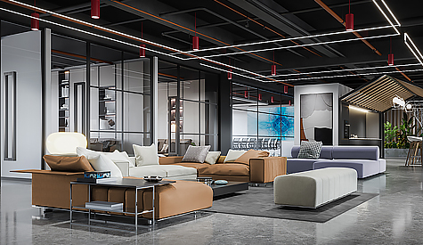 昭通中奥汽车销售办公室装建