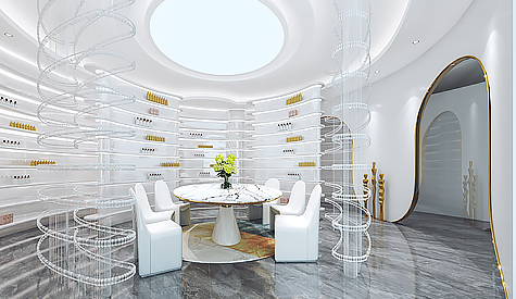 昭通法德美化妆品办公室装建设计