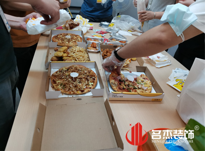 装建设计公司下午茶功夫放放松