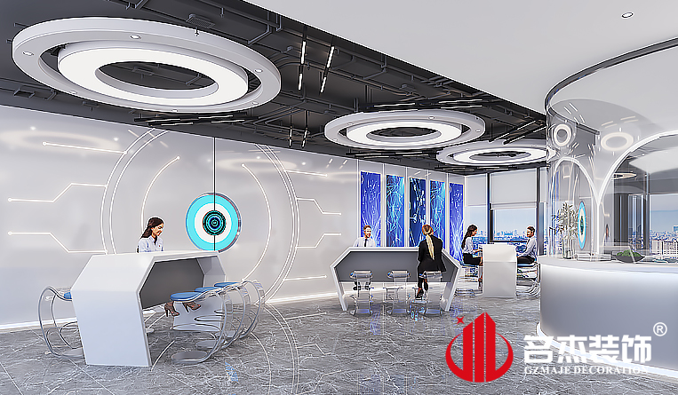 休闲区装建设计成效