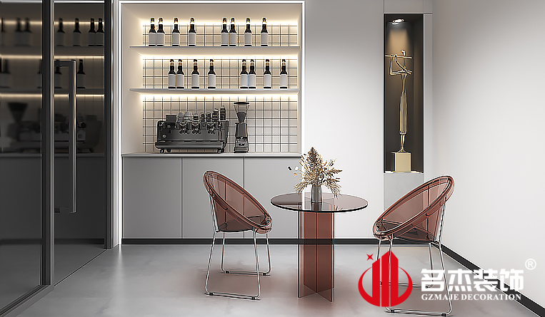 洽谈室装建设计成效