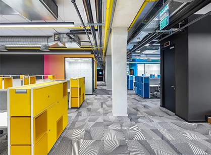 KLA半导体造作公司的办公室装建设计是怎么做的