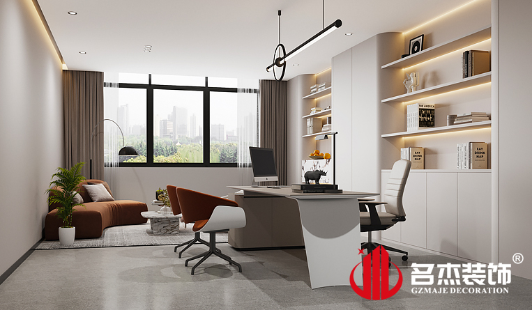 财政总监室装建设计成效