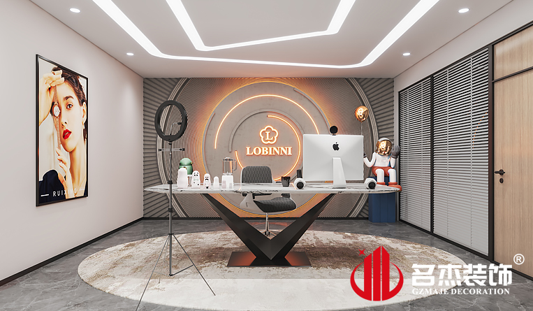 直播间装建设计成效