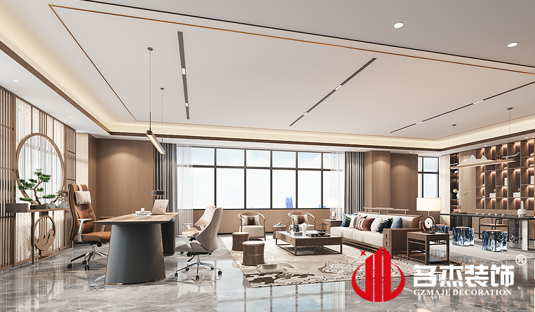 总经理室装建设计成效