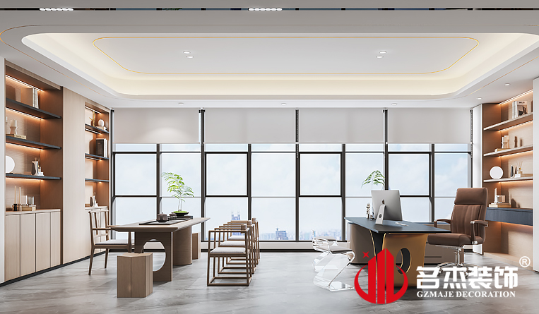 经理室装建设计成效