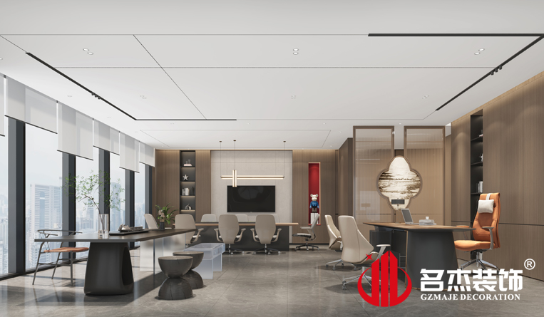 经理室装建设计成效