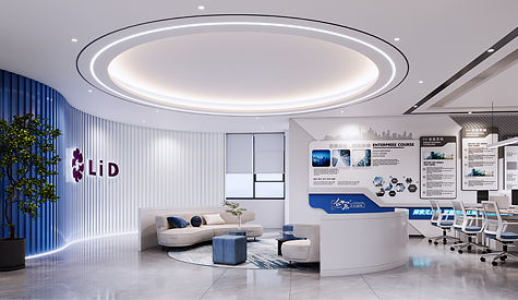 力鼎汽车零部件（山南）办公室装建设计