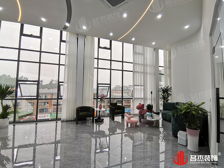 休闲区装建实景成效