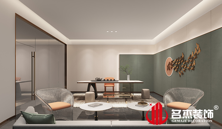 休闲区装建设计成效