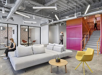 明亮色彩和有趣元素组成的办公装建设计空间是怎么的——Zwift