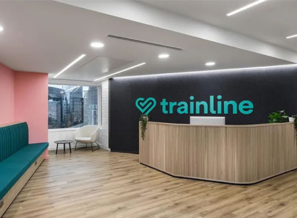 独立平台办公装建设计空间若何进行升级打造——Trainline
