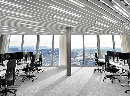 打造一个切合新办正义想的办公室装建设计空间——国际药业集团