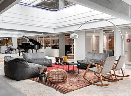 简洁明亮的办公装建设计空间若何打造——JoyTunes