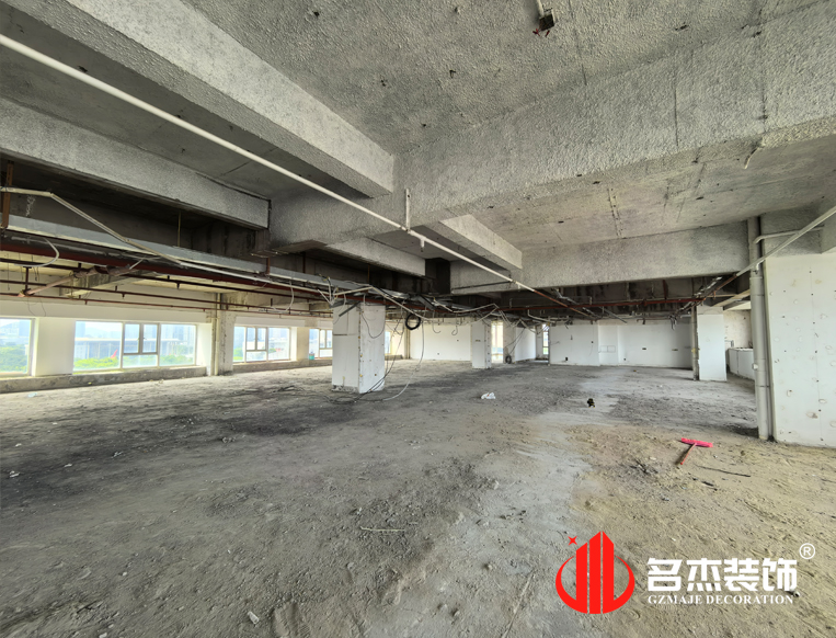 办公室装建现场