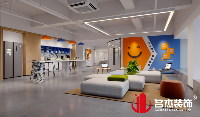 休闲区装建设计成效