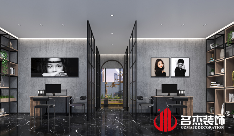 一楼选片室装建设计成效