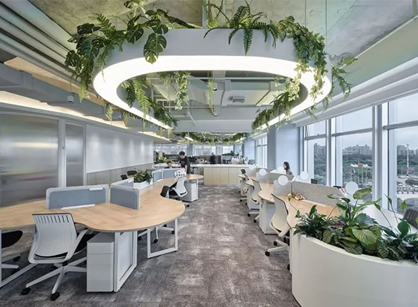 占有怪异空间履历的办公室装建设计空间是怎么打造的——迈睿中国