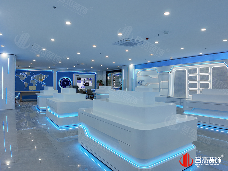 展厅装建实景成效